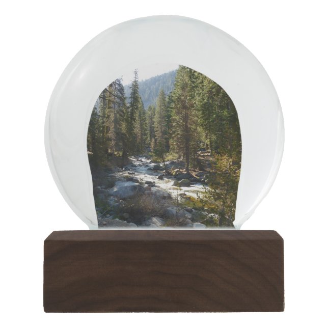 Kaweah River in Sequoia National Park Snow Globe (Front)