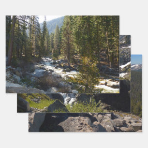 Kaweah River in Sequoia Wrapping Paper Sheet