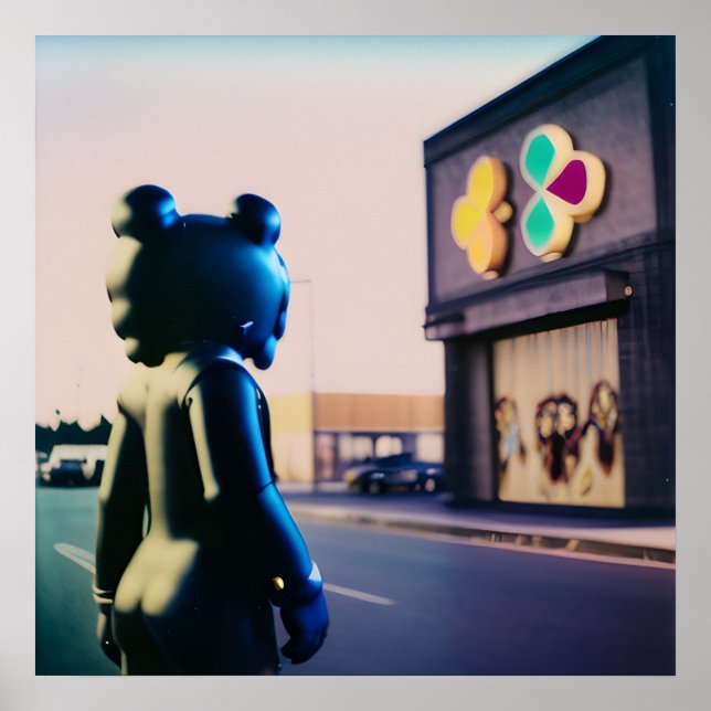 KAWS ON THE ROAD POSTER (Front)