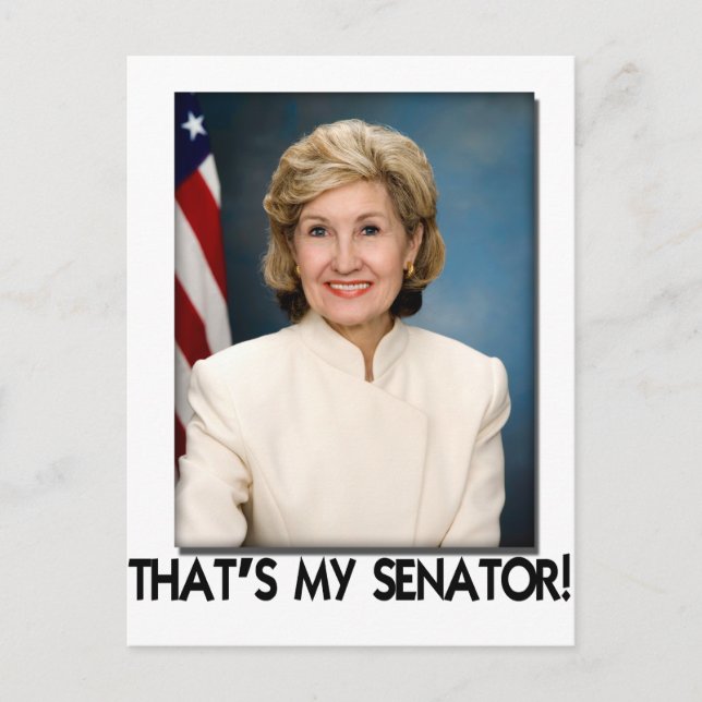 Kay Bailey Hutchison, That's My Senator! Postcard (Front)