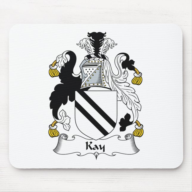 Kay Family Crest Mouse Pad (Front)