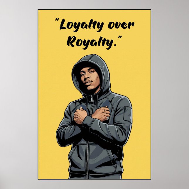 Kay Flock Poster – Loyalty Over Royalty (Front)
