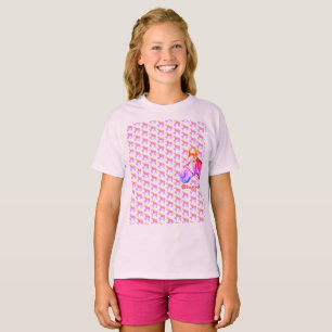 Kay Mei Farm Glamor Chan One Point & Face T-Shirt