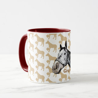 Kay Mei Farm Glamor Chan Silhouette Mug