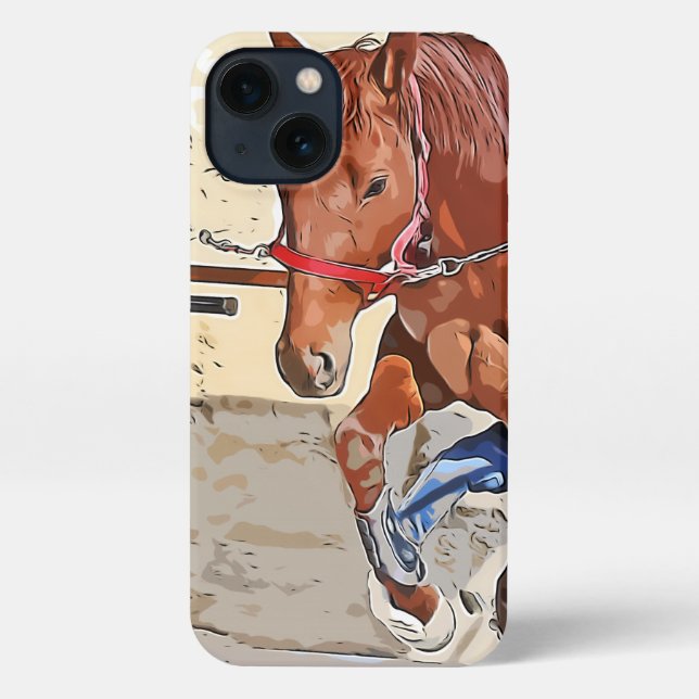 Kay Mei Farm Tonton Toro-chan "A Foot Lift with Mu iPhone Case (Back)