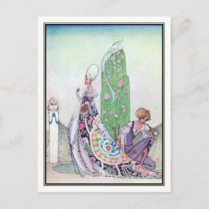 Kay Nielsen - In Powder and Crinoline Postcard