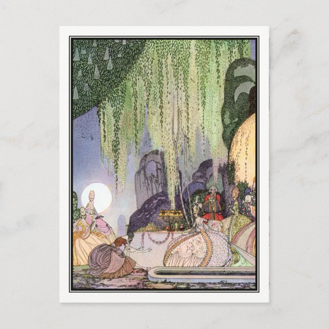 Kay Nielsen - In Powder and Crinoline Postcard (Front)