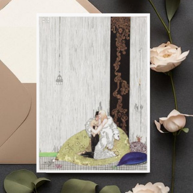 Kay Nielsen The Lad In The Bear Skin Card (Creator Uploaded)