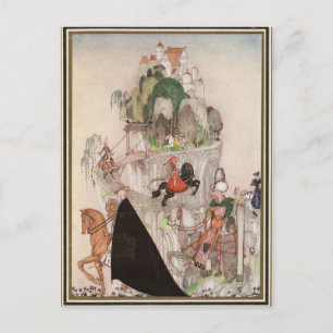 Kay Nielsen - The six princes riding out Postcard