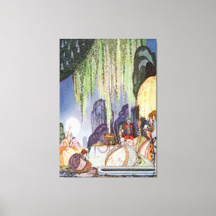 Kay Nielsen's Cinderella at the Ball Canvas Print