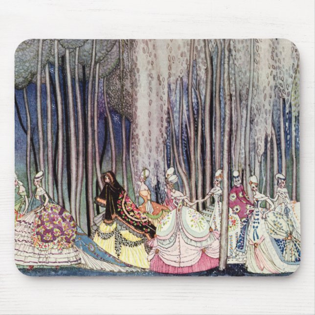 Kay Nielsen's Twelve Dancing Princesses Mouse Pad (Front)