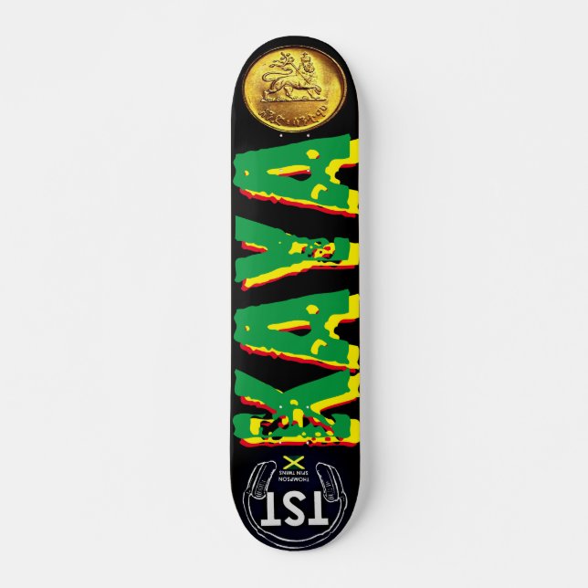 KAYA  NOW   JMT 7 3/4" Skateboard Deck (Front)