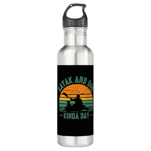 Kayak and Dog Kinda Day 710 Ml Water Bottle