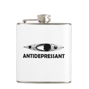 Kayak Antidepressant Hip Flask