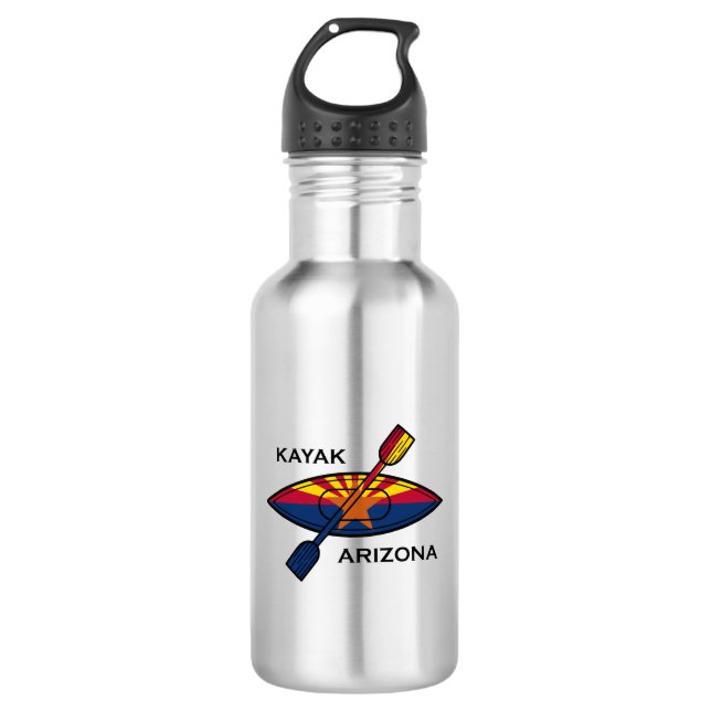 Kayak Arizona Flag 532 Ml Water Bottle (Front)