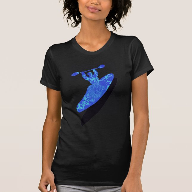 Kayak azul australis T-Shirt (Front)