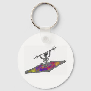 Kayak Billy Bones Key Ring