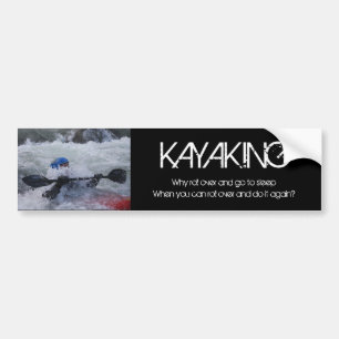 Kayak Bumper Sticker