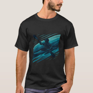 Kayak Cross Speed Lines Kayak T-Shirt