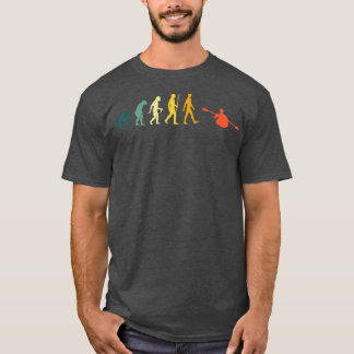 Kayak Evolution Retro Canoe Development Canoe  T-Shirt