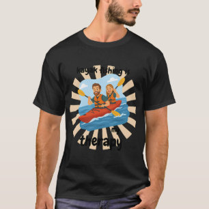 Kayak Fishing Is My Therapy – Funny Kayak Fishin T-Shirt