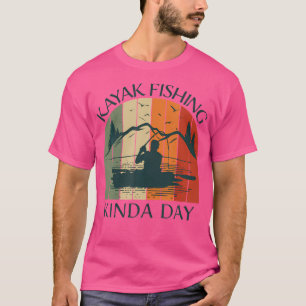 Kayak Fishing Kayaking Boating Summer Clothing Gra T-Shirt