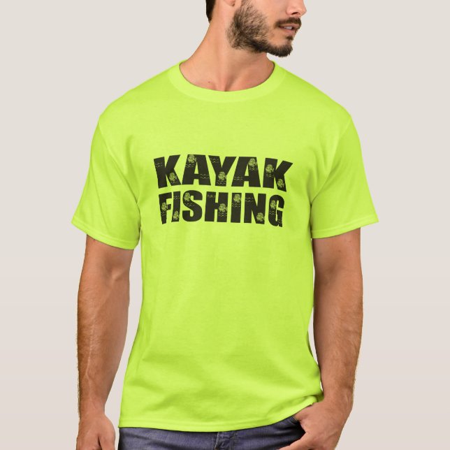 Kayak Fishing T-Shirt (Front)