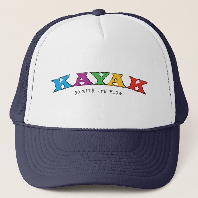 Kayak... Go With The Flow Hat (Front)