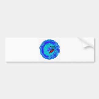 kayak in Fiji Bumper Sticker