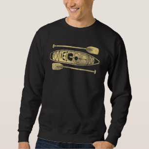 Kayak Kayaking Paddling Outdoor Activity Canoeing Sweatshirt