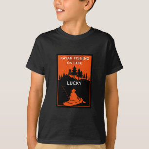 Kayak Lake And River Fishing T-Shirt