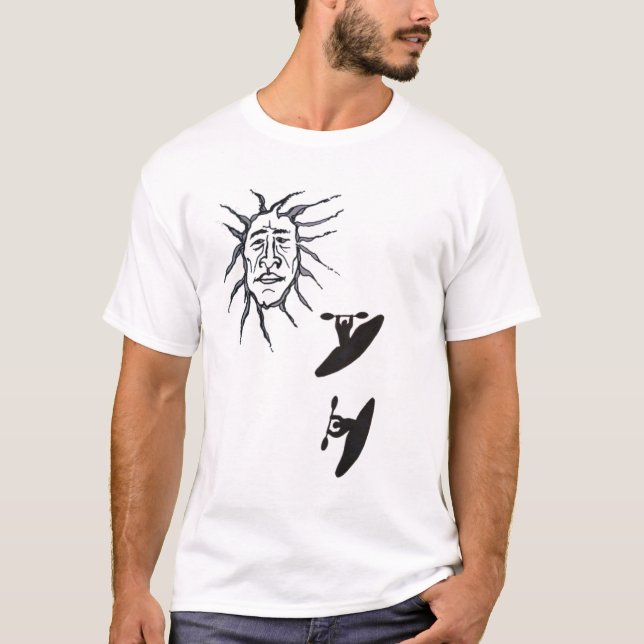 kayak Man T-Shirt (Front)