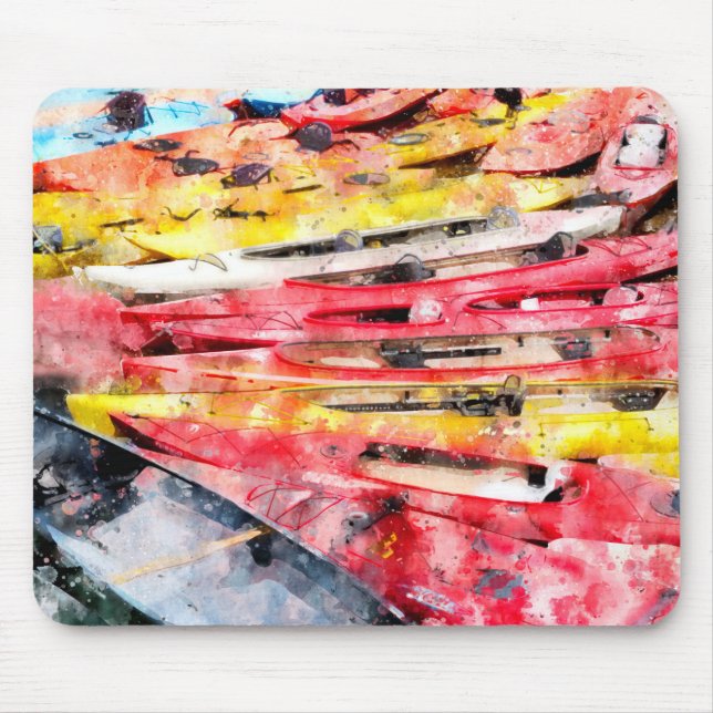 Kayak Mouse Pad (Front)