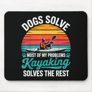 Kayak Novelty For Men Women Kayaker Kayaking Kayak Mouse Pad