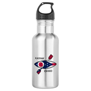 Kayak Ohio Flag 532 Ml Water Bottle