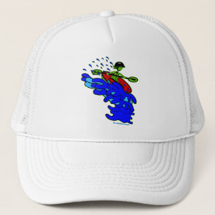 Kayak Over Waterfall Shirts & Things Trucker Hat