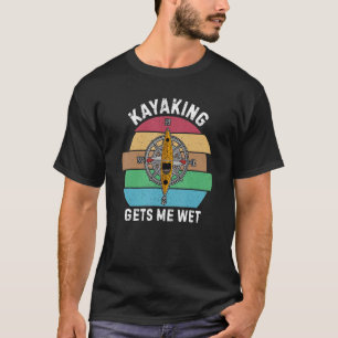 Kayak Paddle Boat Canoeing T-Shirt