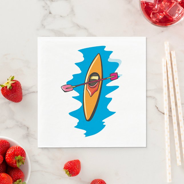 Kayak Paddle Water Sport Napkin (Creator Uploaded)