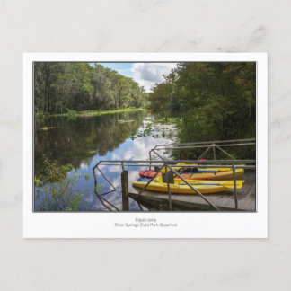 Kayak Ramp Postcard