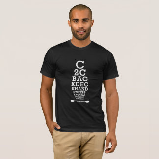 Kayak Roll Eye Chart T-Shirt
