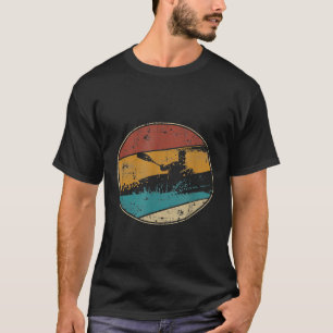 Kayak Rowing Vintage Canoe T-Shirt