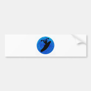 Kayak Soulful Flows Bumper Sticker