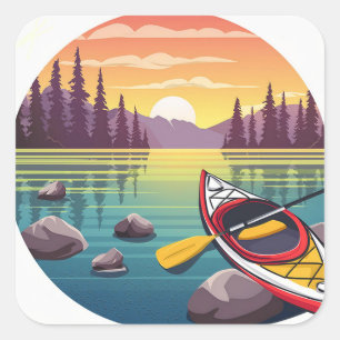 Kayak Sticker