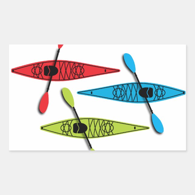 kayak sticker (Front)