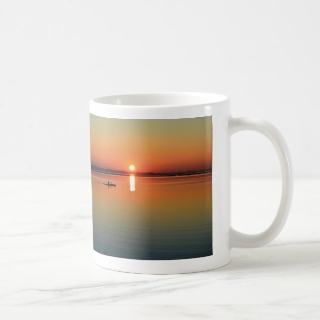 Kayak Sunset Mug (Right)
