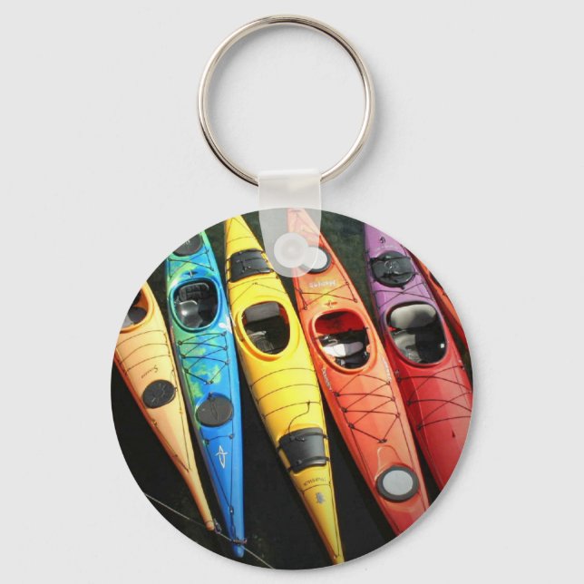 Kayak Time Key Ring (Front)