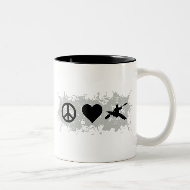 Kayak Two-Tone Coffee Mug (Right)