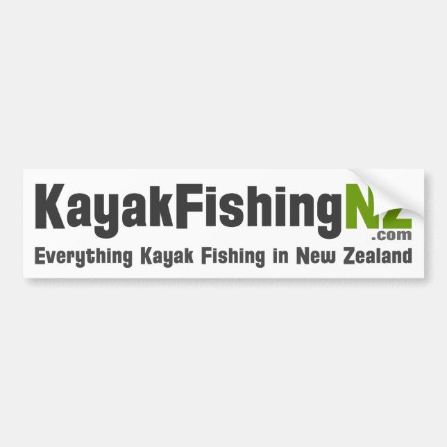 KayakFishingNZ.com Sticker (Front)