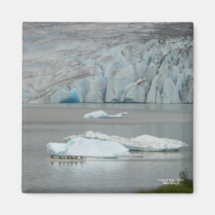 Kayaking at Mendenhall Glacier Magnet