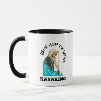 Kayaking BFTG (Black) Coffee Mug